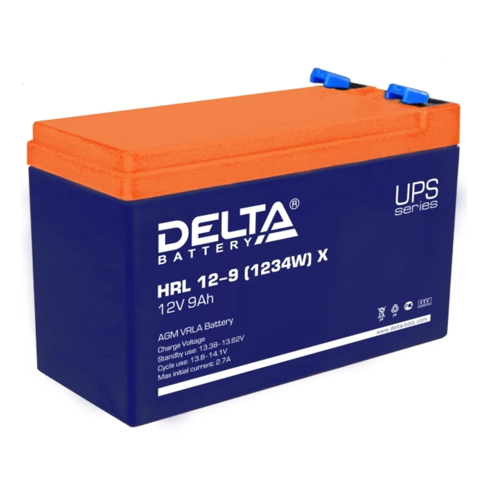 Сменные аккумуляторы АКБ для ИБП Delta Battery Аккумулятор HRL 12-9 X 12 В