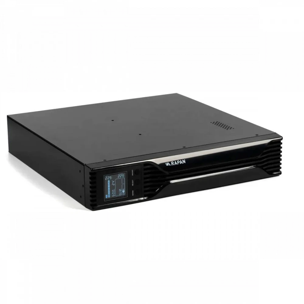 Источник бесперебойного питания БАСТИОН Rapan-UPS 1000-Rack-IN-2X9-E 8958 1000 ВА, 700 Вт