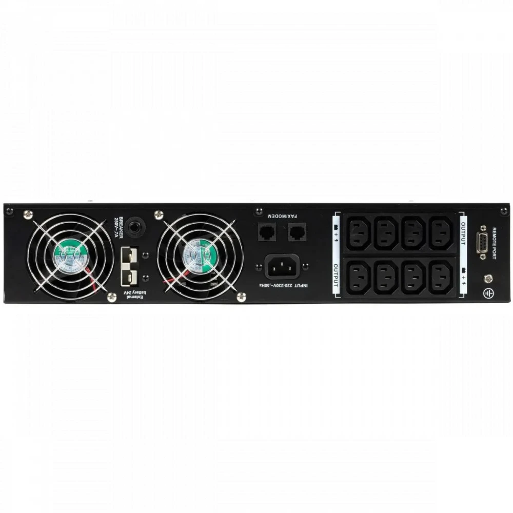 Источник бесперебойного питания БАСТИОН Rapan-UPS 1000-Rack-IN-2X9-E 8958 1000 ВА, 700 Вт
