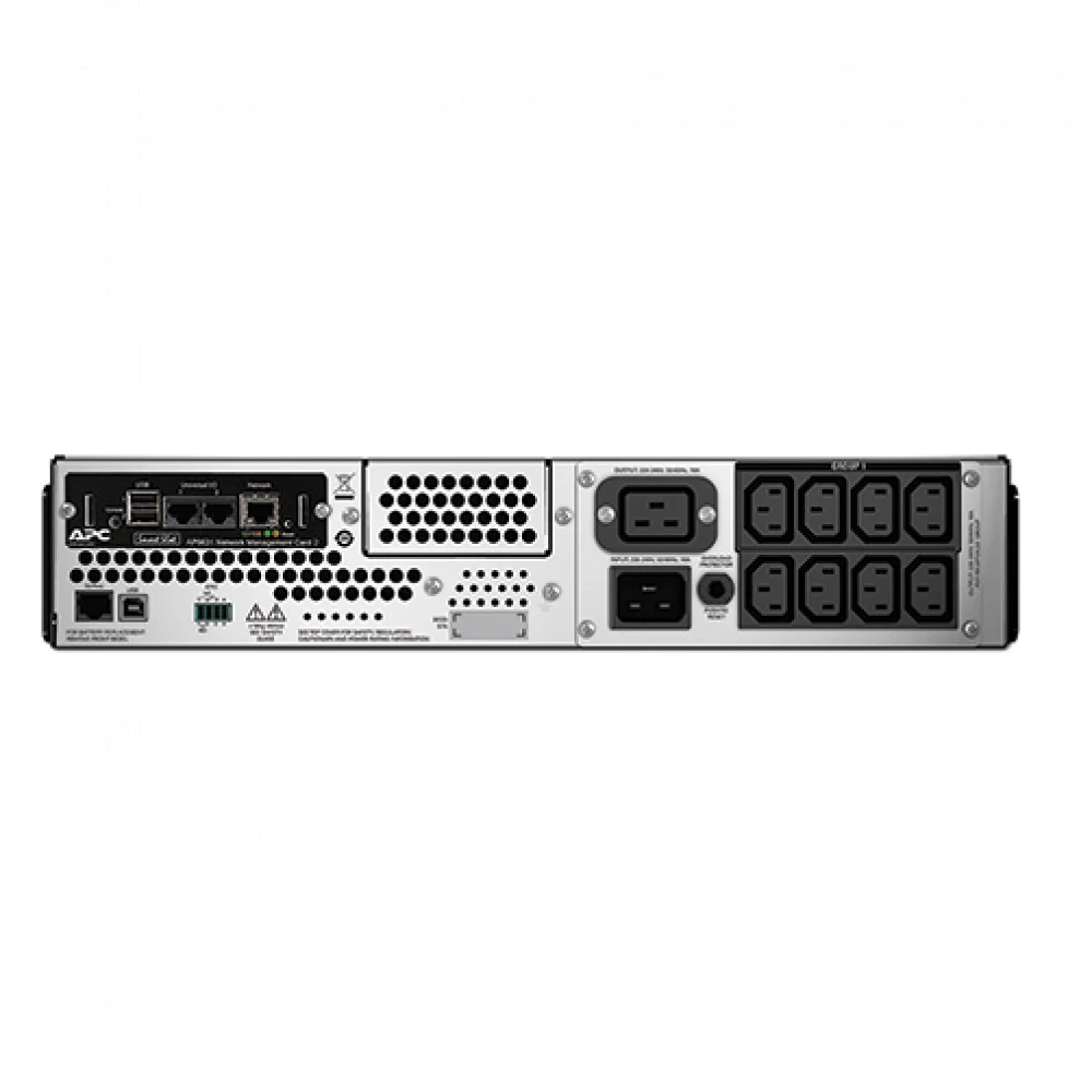 Источник бесперебойного питания APC Smart-UPS 3000VA SMT3000RMI2UNC 3000 ВА, 2700 Вт