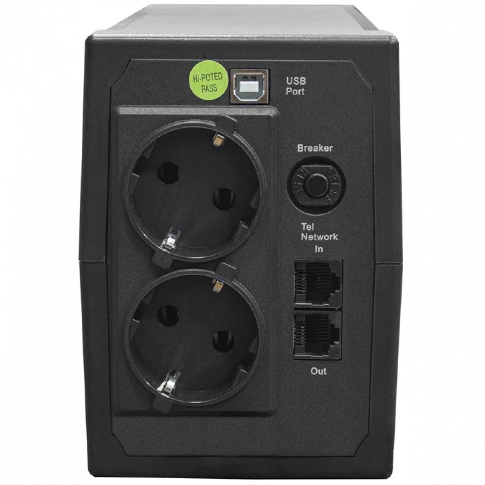 Источник бесперебойного питания HIDEN EXPERT ULS800E 800 ВА, 480 Вт
