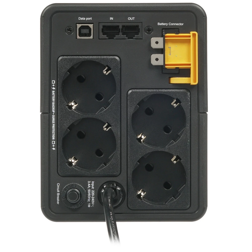 Источник бесперебойного питания APC Back-UPS BX750MI-GR BX750MI-GR-NNC-001 750 ВА, 410 Вт