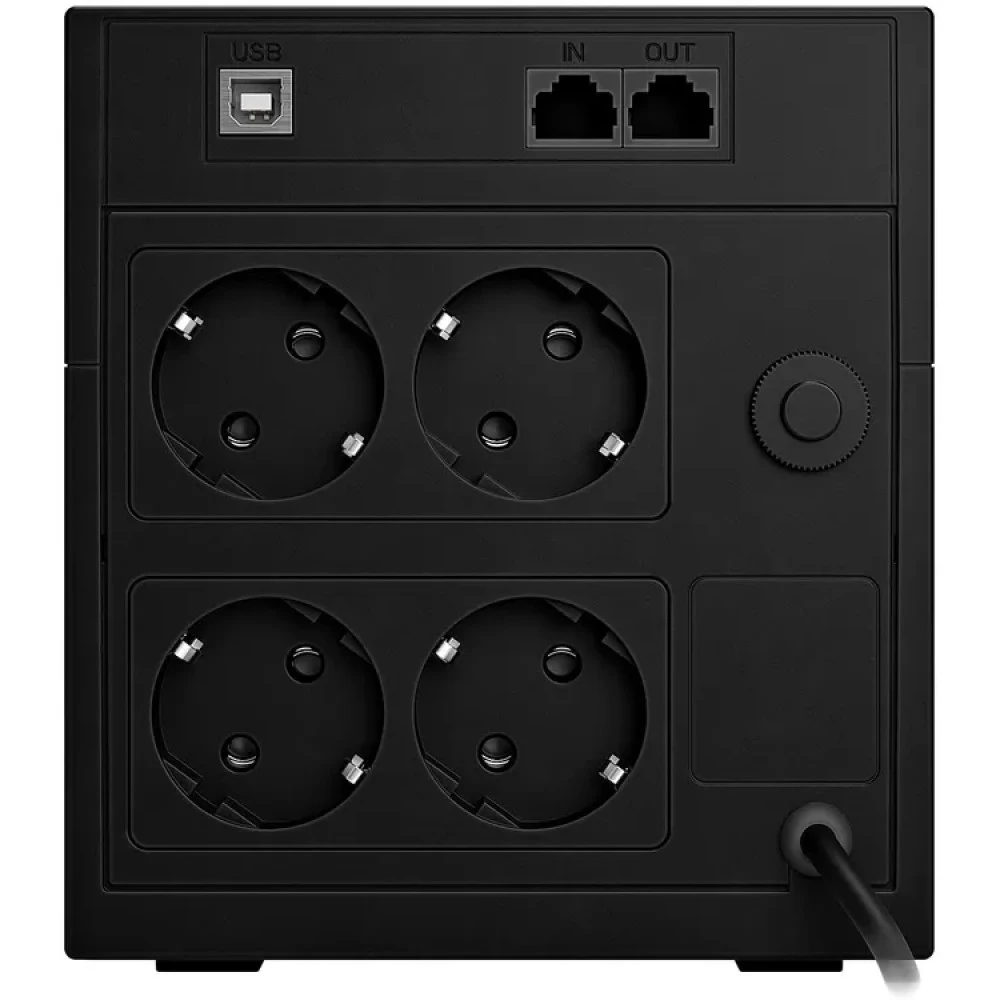 Источник бесперебойного питания Powercom Raptor Plus RPT1500EU 1500 ВА, 900 Вт