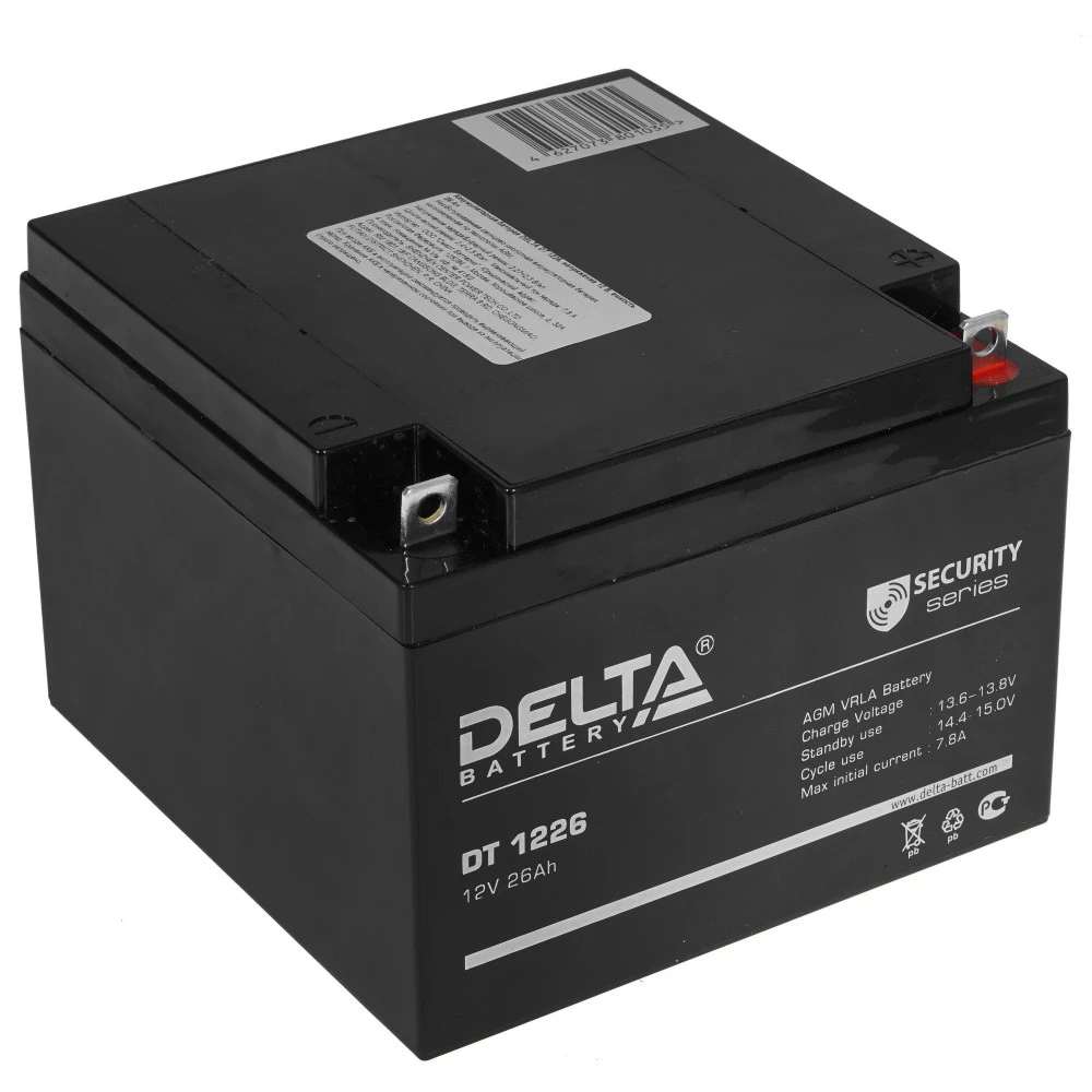 Сменные аккумуляторы АКБ для ИБП Delta Battery DT 1226 DELTA DT 1226 12 В