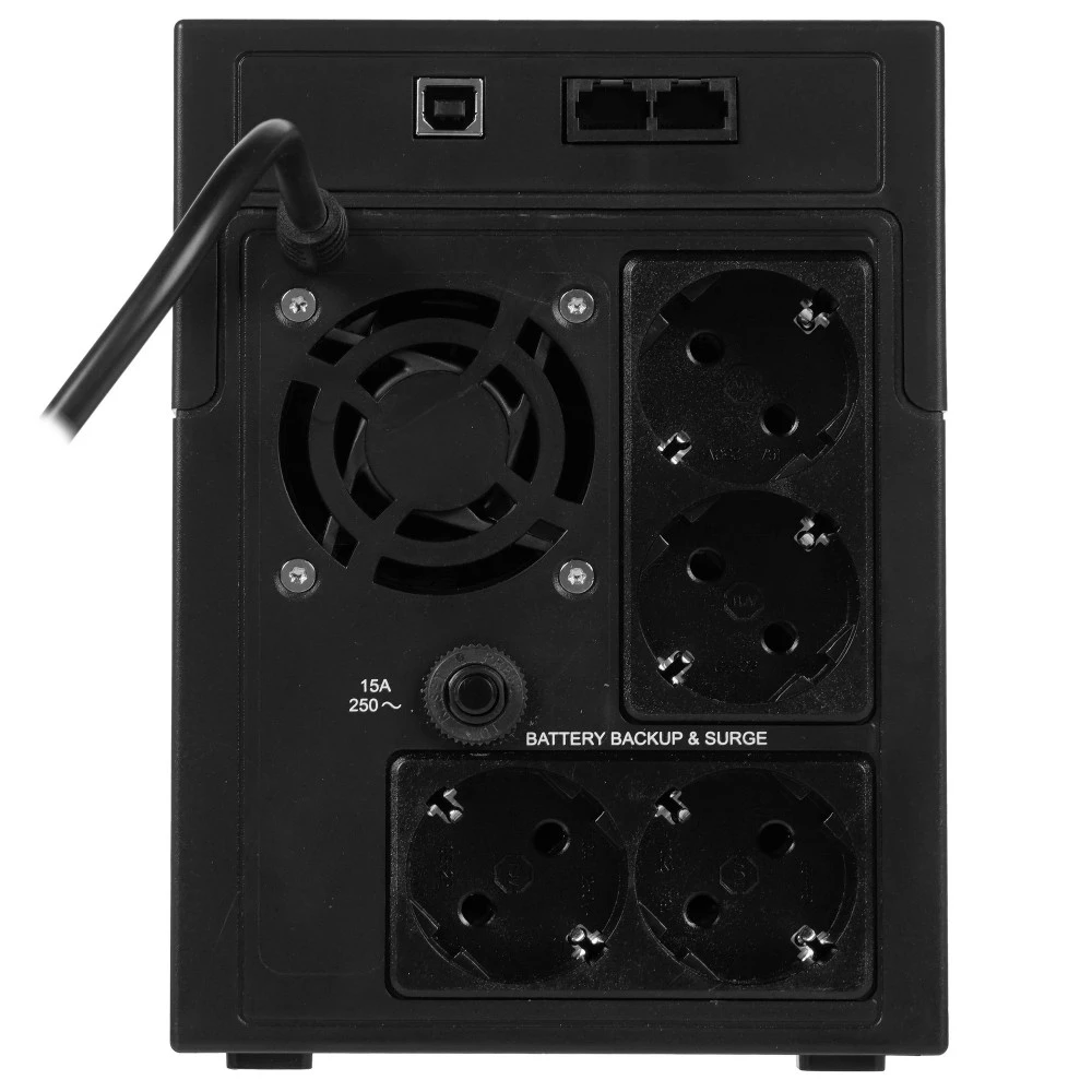 Источник бесперебойного питания IPPON Back Basic 1500 euro i1108022|| 1500 ВА, 900 Вт