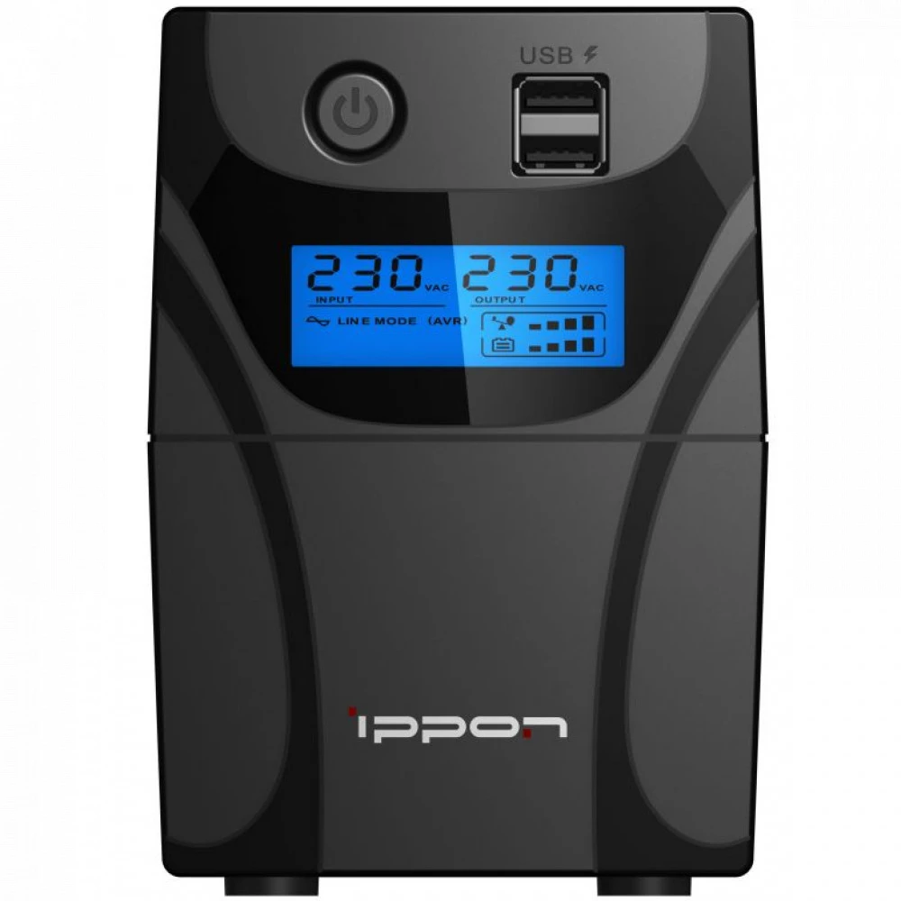 Источник бесперебойного питания IPPON Back Power Pro II Euro 650 i1005511 650 ВА, 360 Вт