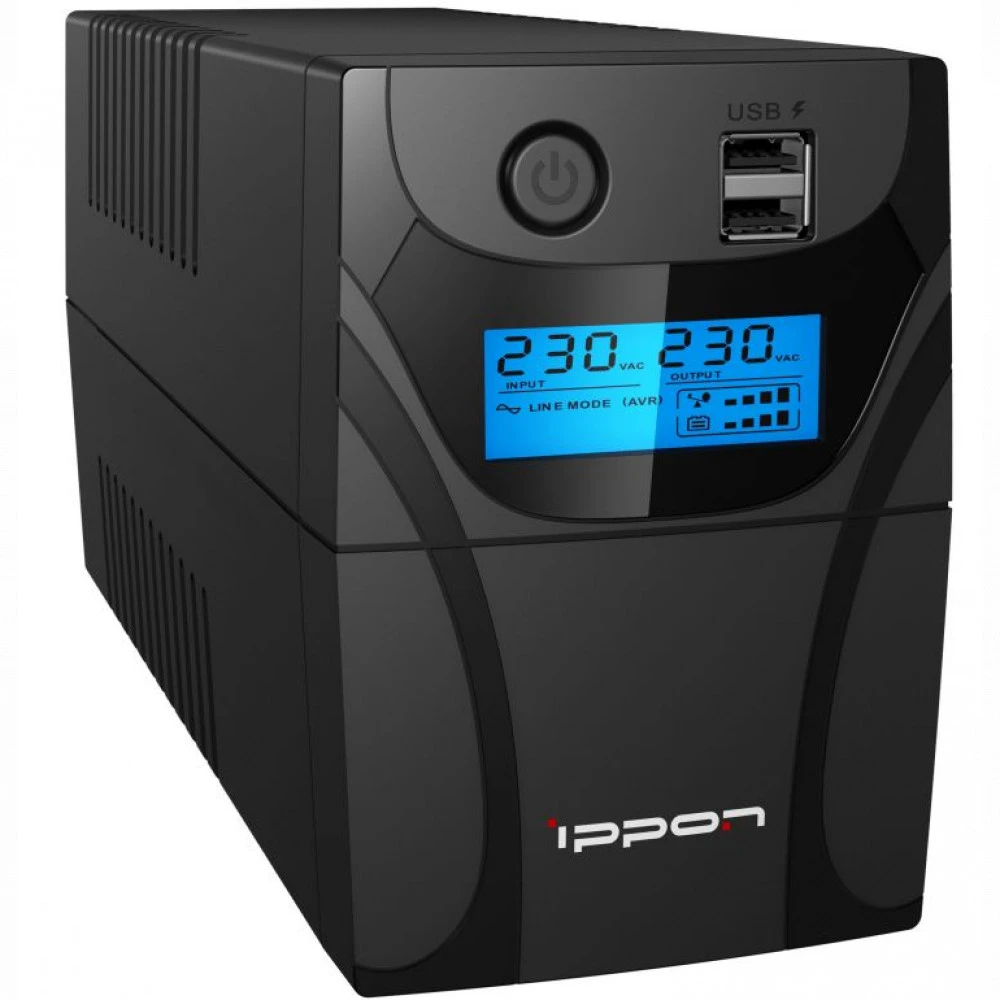 Источник бесперебойного питания IPPON Back Power Pro II Euro 650 i1005511 650 ВА, 360 Вт