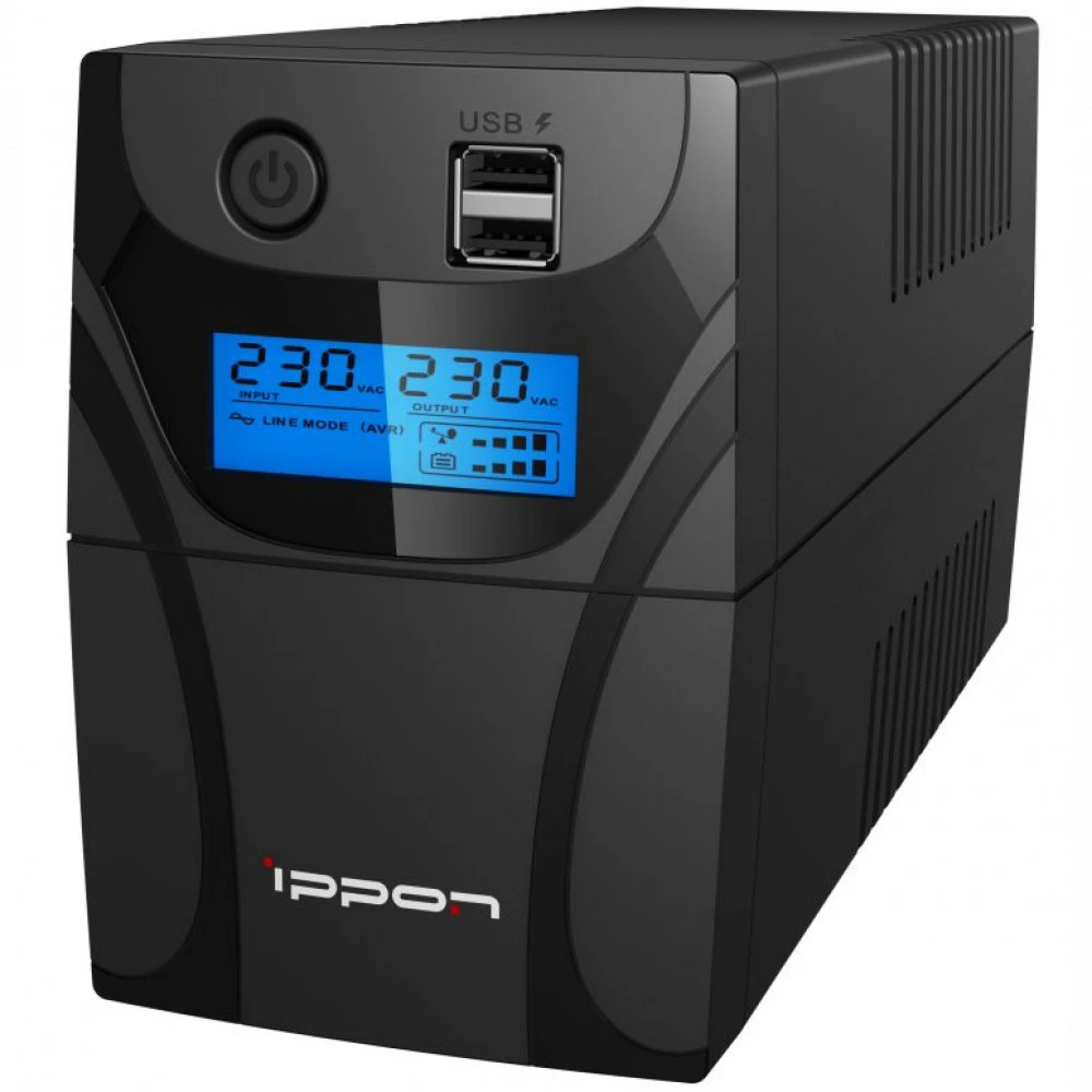 Источник бесперебойного питания IPPON Back Power Pro II Euro 650 i1005511 650 ВА, 360 Вт
