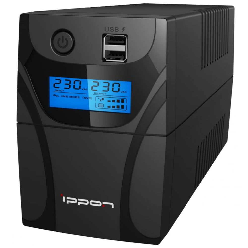 Источник бесперебойного питания IPPON Back Power Pro 500 i1030299 500 ВА, 300 Вт