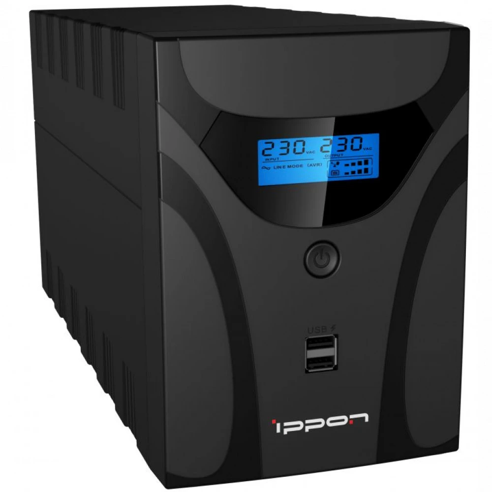 Источник бесперебойного питания IPPON Smart Power Pro II Euro 2200 i1029746 2200 ВА, 1200 Вт