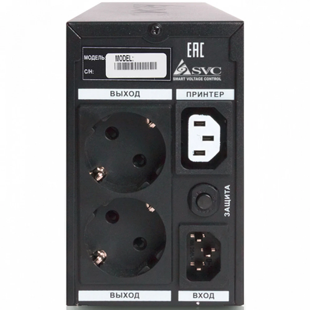 Источник бесперебойного питания SVC V-650-L-LCD 650 ВА, 390 Вт