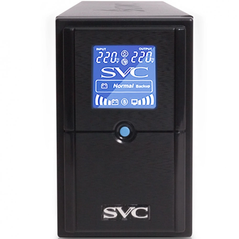 Источник бесперебойного питания SVC V-800-L-LCD 800 ВА, 480 Вт