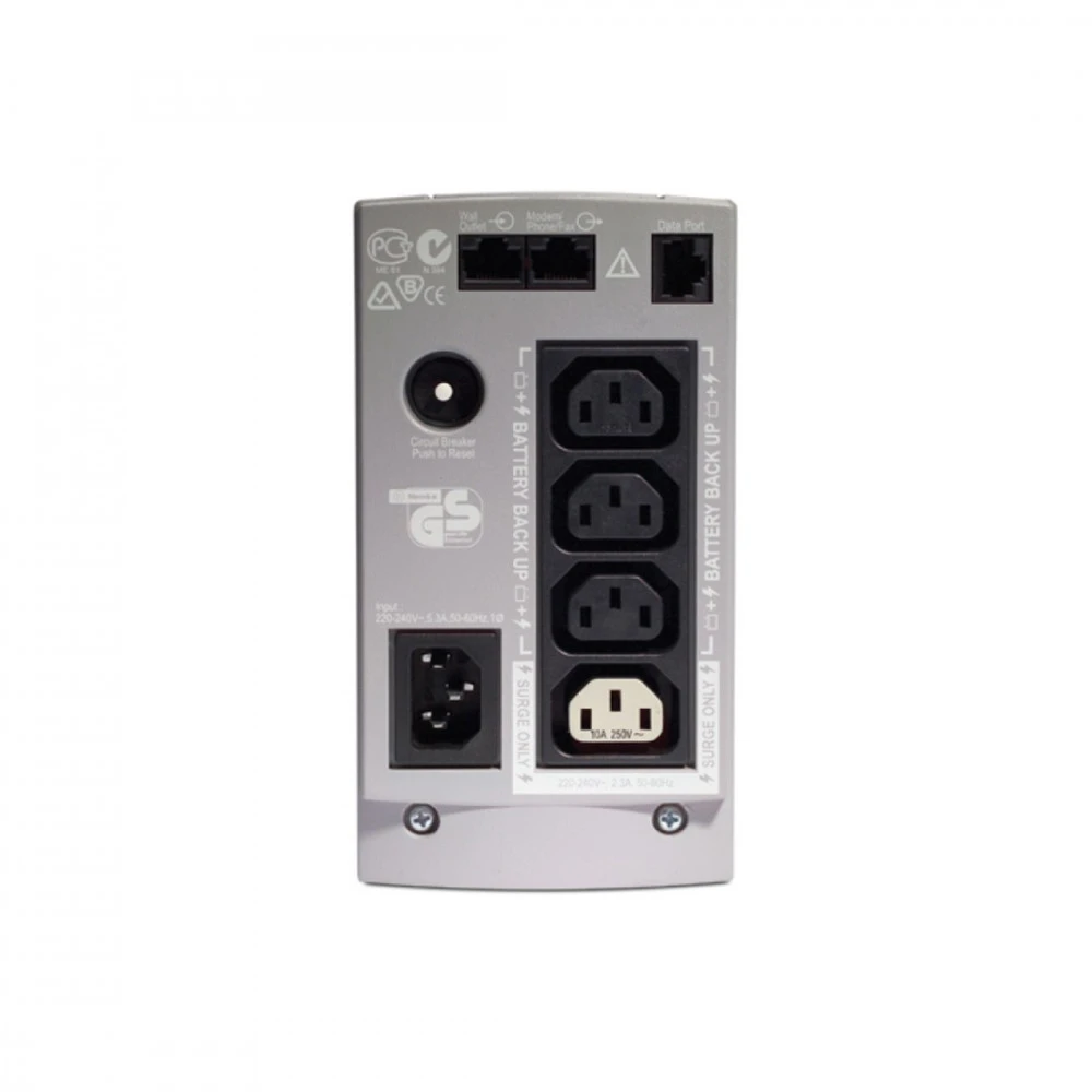 Источник бесперебойного питания APC Back-UPS (500ВА/300Вт), 230 В BK500EI 500 ВА, 300 Вт