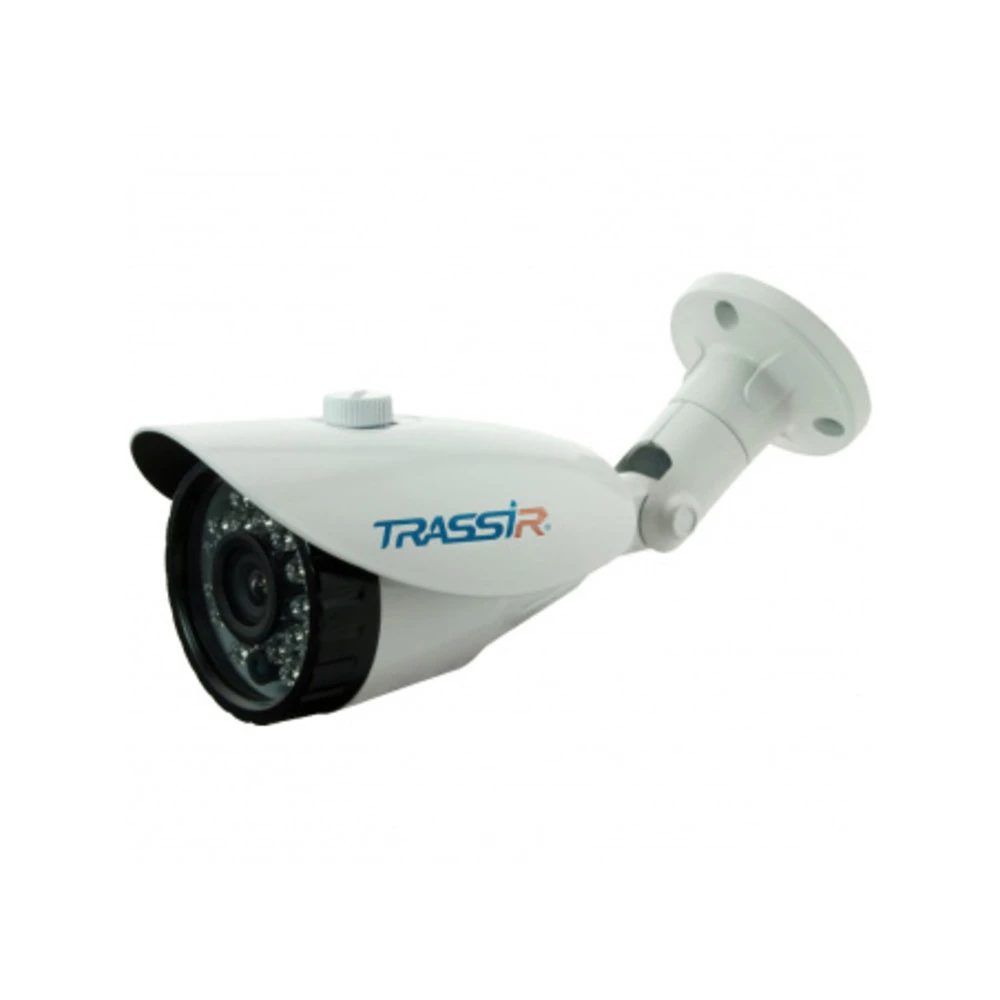 IP видеокамера Trassir TR-D2S5 2.8 Цилиндрическая, Уличная, Проводная, Фиксированный объектив, 2.8 мм, 1/2.7", 2 Мп ~ 1920×1080 Full HD