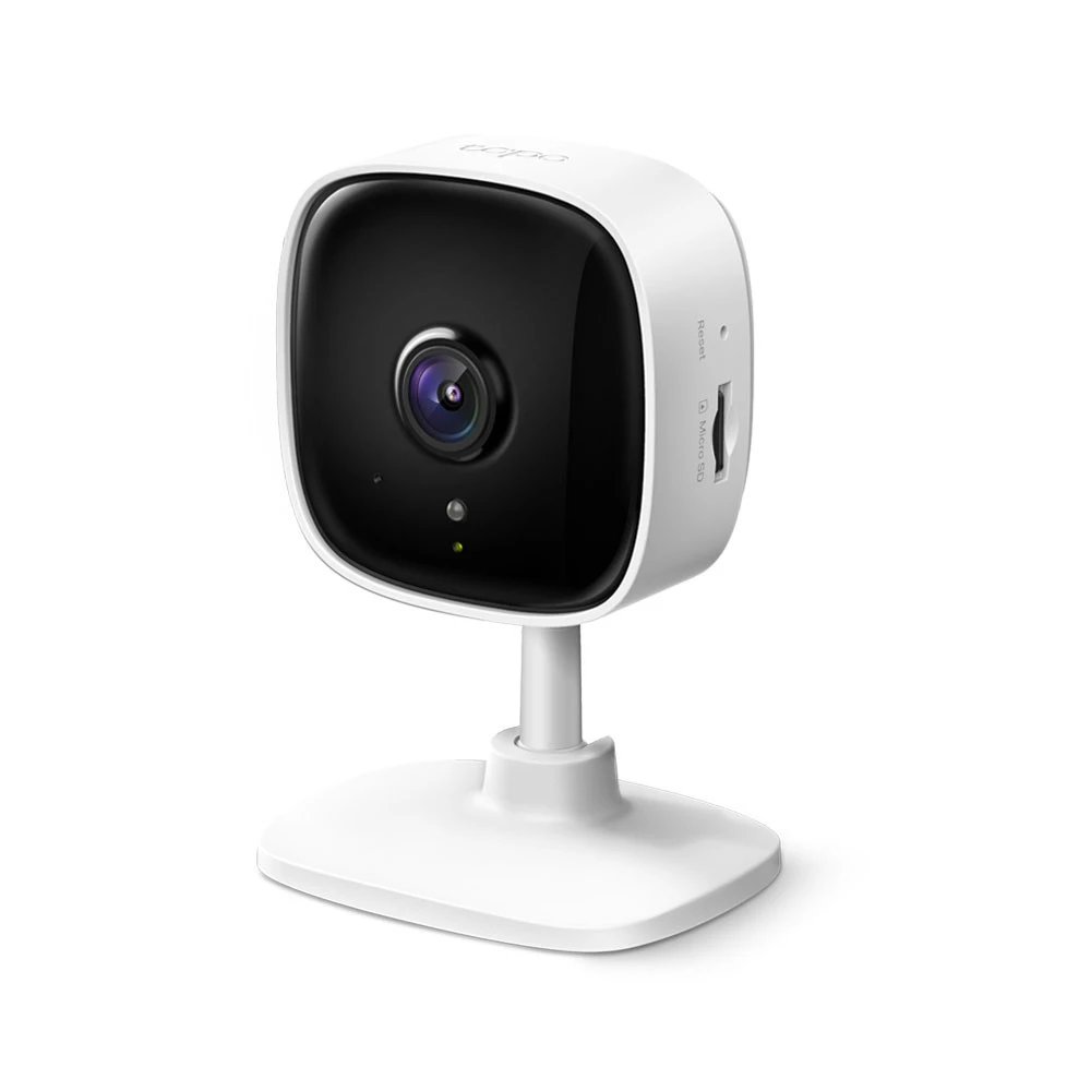 IP видеокамера TP-Link (SOHO) Tapo C100 Настольная, Внутренней установки, WiFi, Фиксированный объектив, 3.3 мм, 1/3.2“, 2 Мп ~ 1920×1080 Full HD