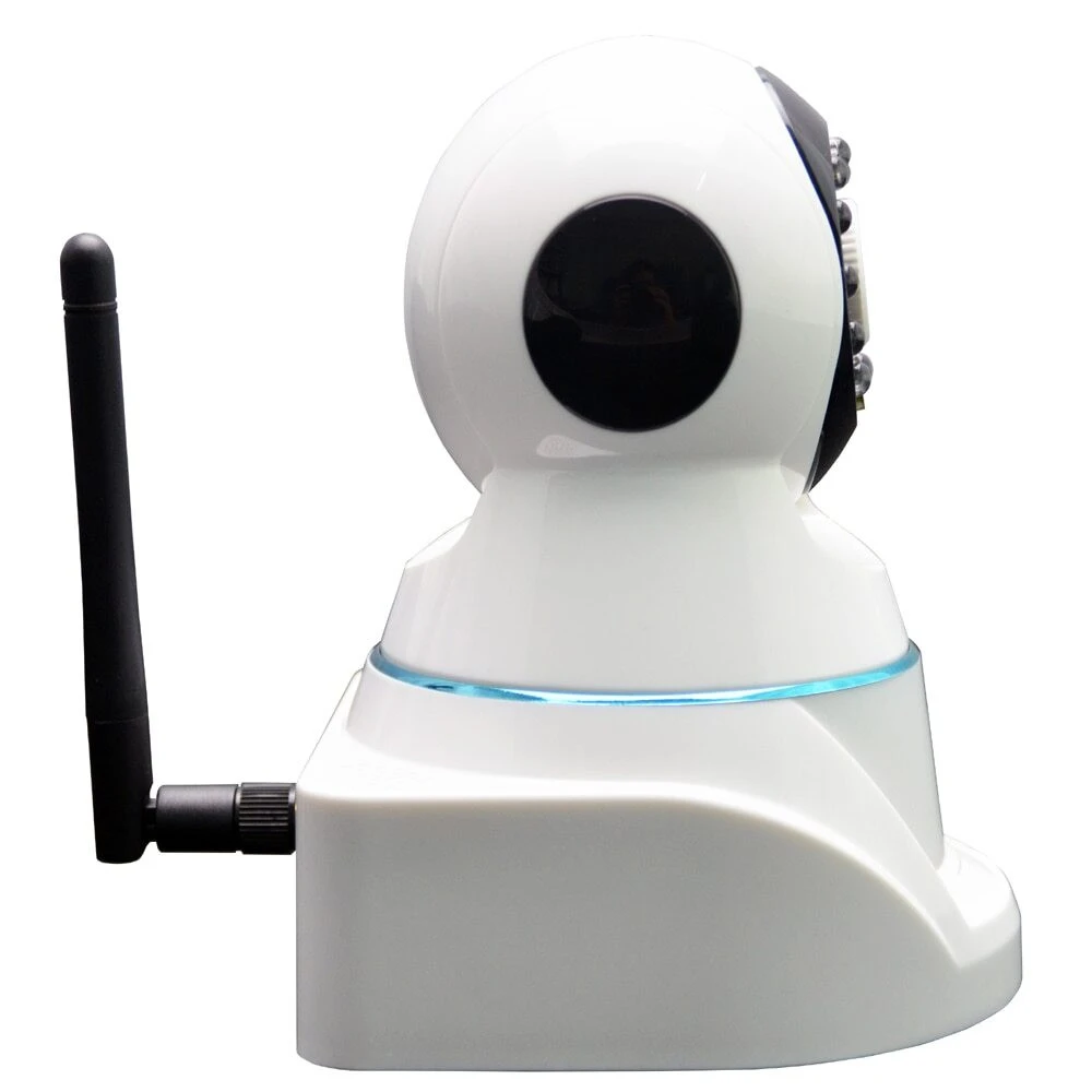 IP видеокамера SINOPINE Комплект охраны SP370-Wifi-Plus PTZ-поворотная, Внутренней установки, WiFi + Ethernet, Фиксированный объектив, 3.6 мм, CMOS, 1 Мп ~ 1280×720 HD