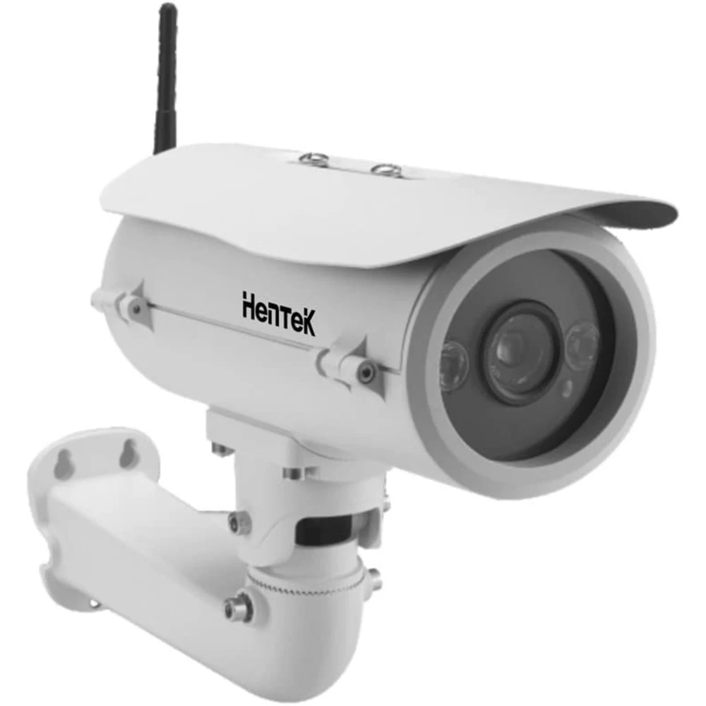 IP видеокамера HenteK HK-P2P003 Цилиндрическая, Уличная, WiFi, Фиксированный объектив, 3.6 мм, 1/4", 1 Мп ~ 1280×720 HD