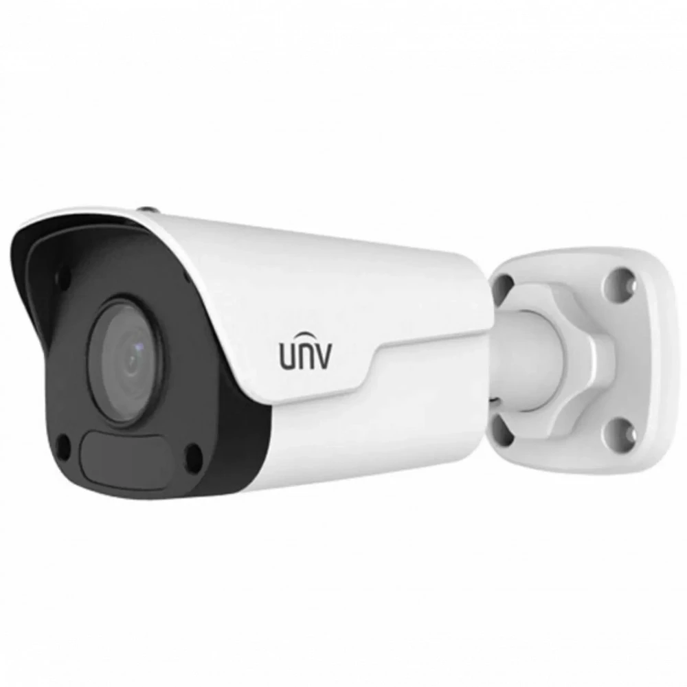 IP видеокамера UNV IPC2122LR3-PF40M-D Цилиндрическая, Уличная, Проводная, Фиксированный объектив, 4 мм, 1/2.7", 2 Мп ~ 1920×1080 Full HD