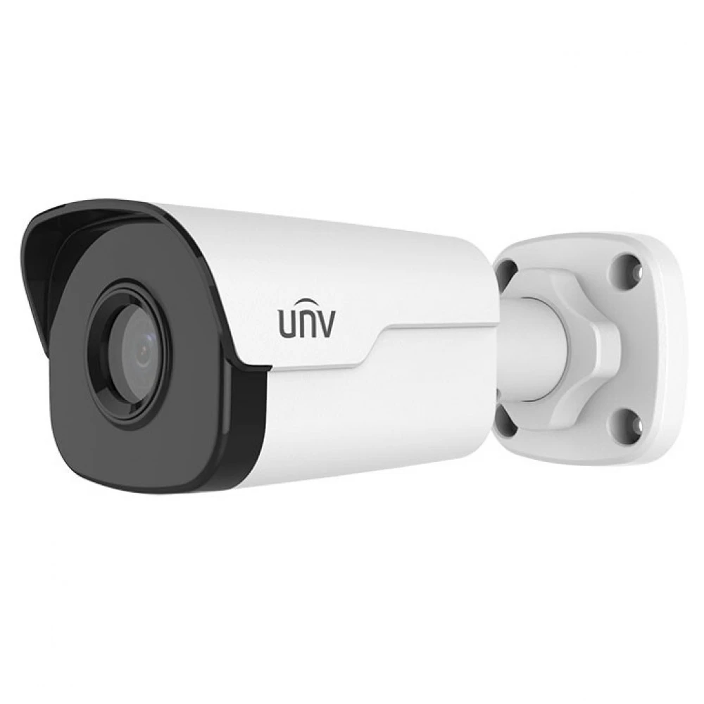 IP видеокамера UNV IPC2122SR3-PF40-C Цилиндрическая, Уличная, Проводная, Фиксированный объектив, 4 мм, 1/2.7", 2 Мп ~ 1920×1080 Full HD