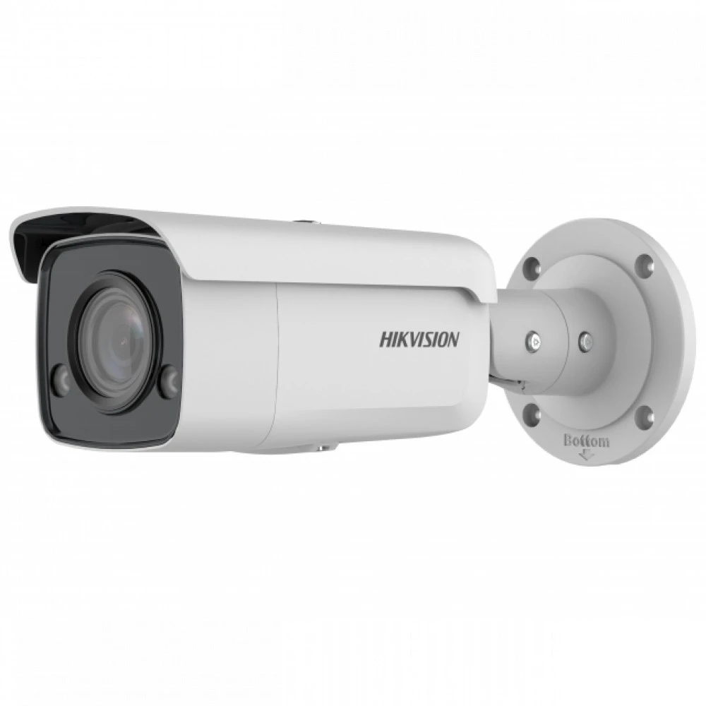 IP видеокамера Hikvision DS-2CD2T47G2-L(C) DS-2CD2T47G2-L(C)(6MM) Цилиндрическая, Уличная, Проводная, Фиксированный объектив, 6 мм, 1/1.8ʺ, 4 Мп ~ 2688×1520