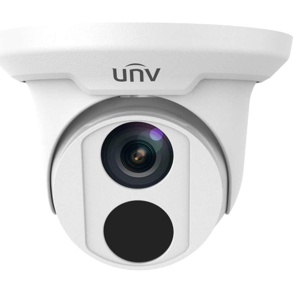 IP видеокамера UNV IPC3612LR3-PF28-A Купольная, Внутренней установки, Проводная, Фиксированный объектив, 2.8 мм, 1/2.7", 2 Мп ~ 1920×1080 Full HD