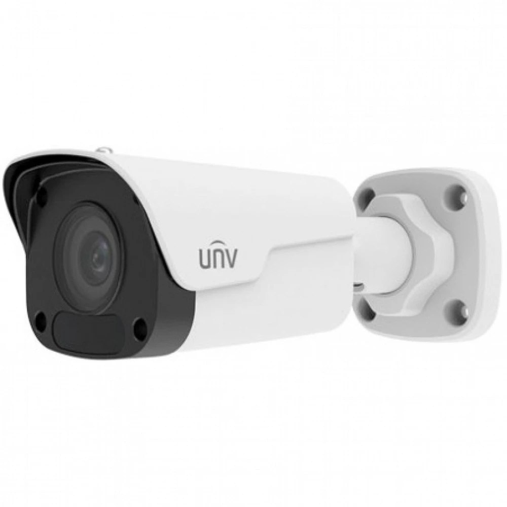 IP видеокамера UNV IPC2122LB-SF28-A Цилиндрическая, Уличная, Проводная, Фиксированный объектив, 2.8 мм, 1/2.7", 2 Мп ~ 1920×1080 Full HD