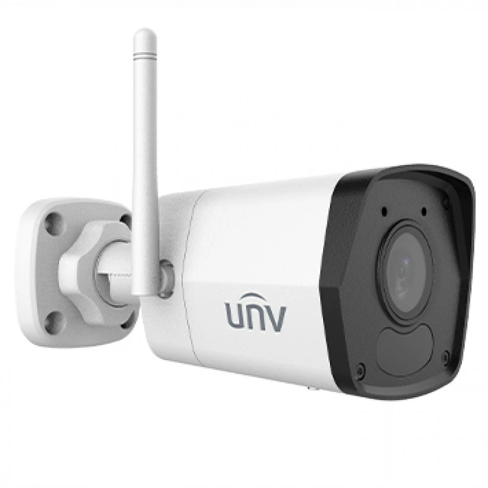 IP видеокамера UNIVIEW IPC2122LB-AF28WK-G Цилиндрическая, Уличная, Проводная, Фиксированный объектив, 2.8 мм, 1/2.9", 2 Мп ~ 1920×1080 Full HD