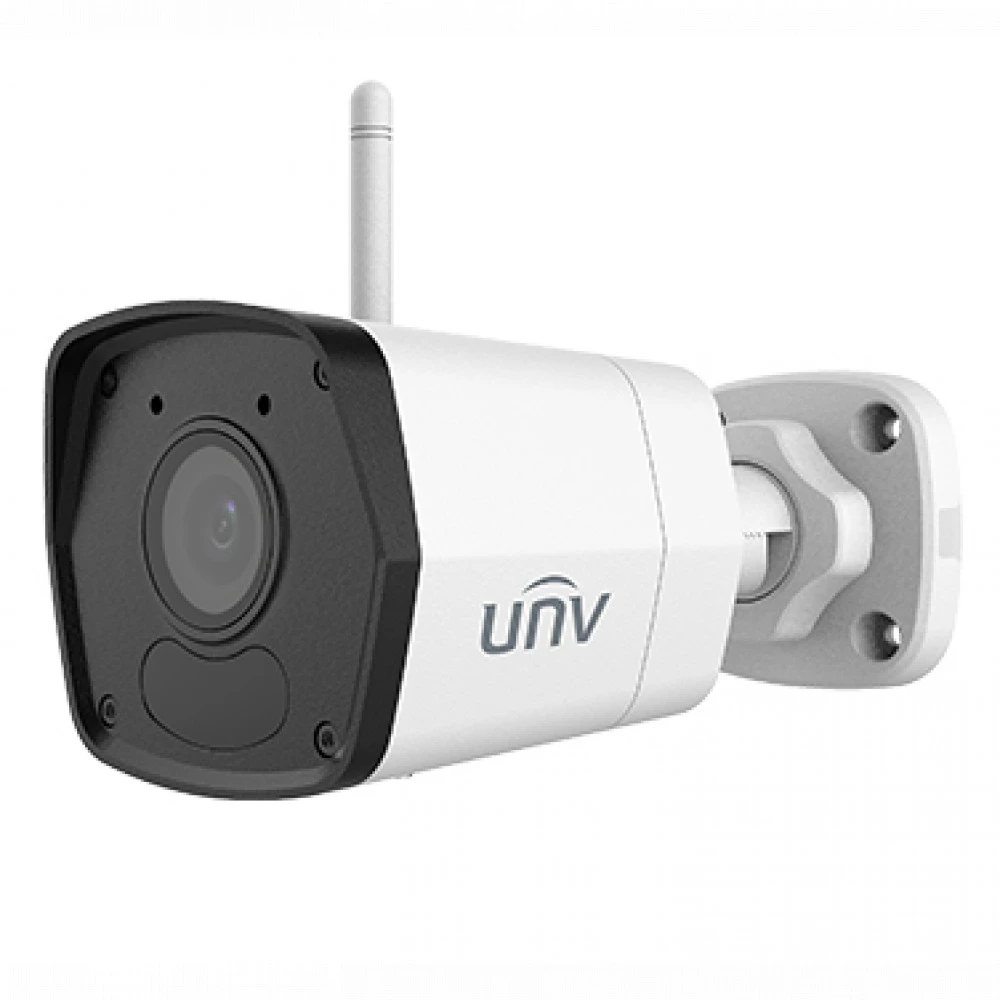 IP видеокамера UNIVIEW IPC2122LB-AF28WK-G Цилиндрическая, Уличная, Проводная, Фиксированный объектив, 2.8 мм, 1/2.9", 2 Мп ~ 1920×1080 Full HD