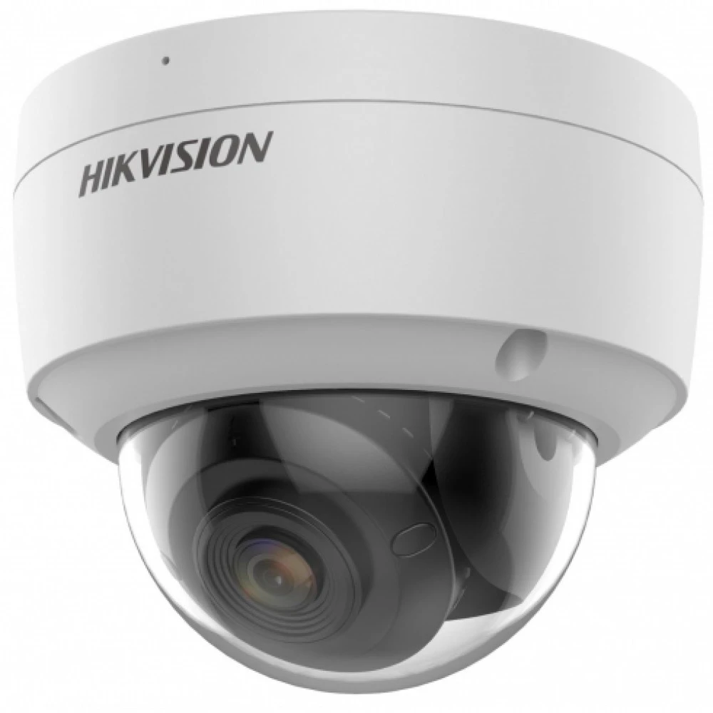 IP видеокамера Hikvision DS-2CD2127G2-SU(C)(2.8MM) Купольная, Уличная, Проводная, Фиксированный объектив, 2.8 мм, 1/2.8", 2 Мп ~ 1920×1080 Full HD