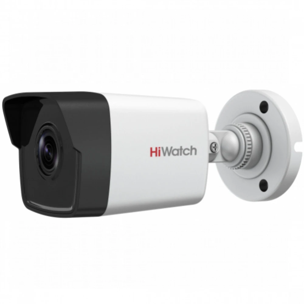 IP видеокамера HiWatch DS-I200(E)(4MM) Цилиндрическая, Уличная, Проводная, Фиксированный объектив, 4 мм, 1/2.9", 2 Мп ~ 1920×1080 Full HD