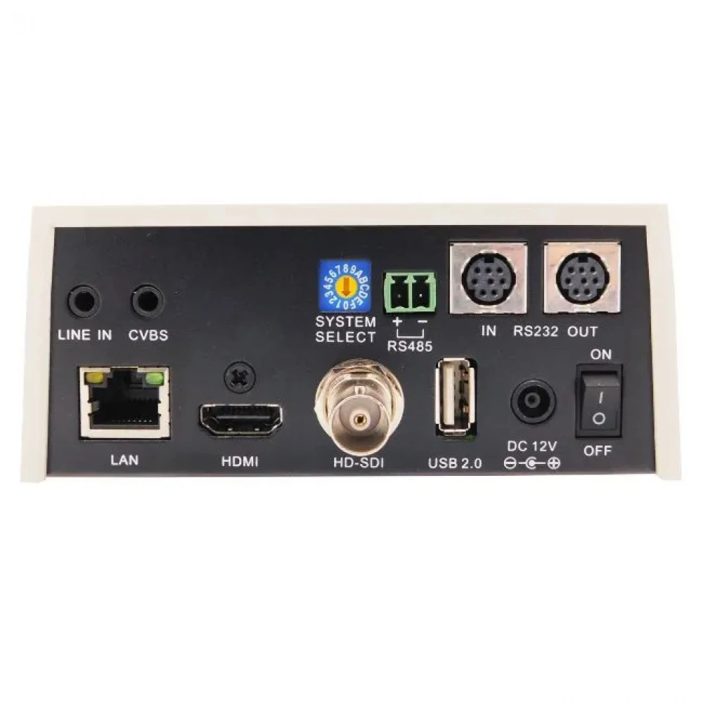 IP видеокамера Avonic CM60-IP PTZ-поворотная, Внутренней установки, Проводная, Вариофокальный объектив, 4.42 ~ 88.5 мм, 1/2.7", 2 Мп ~ 1920×1080 Full HD