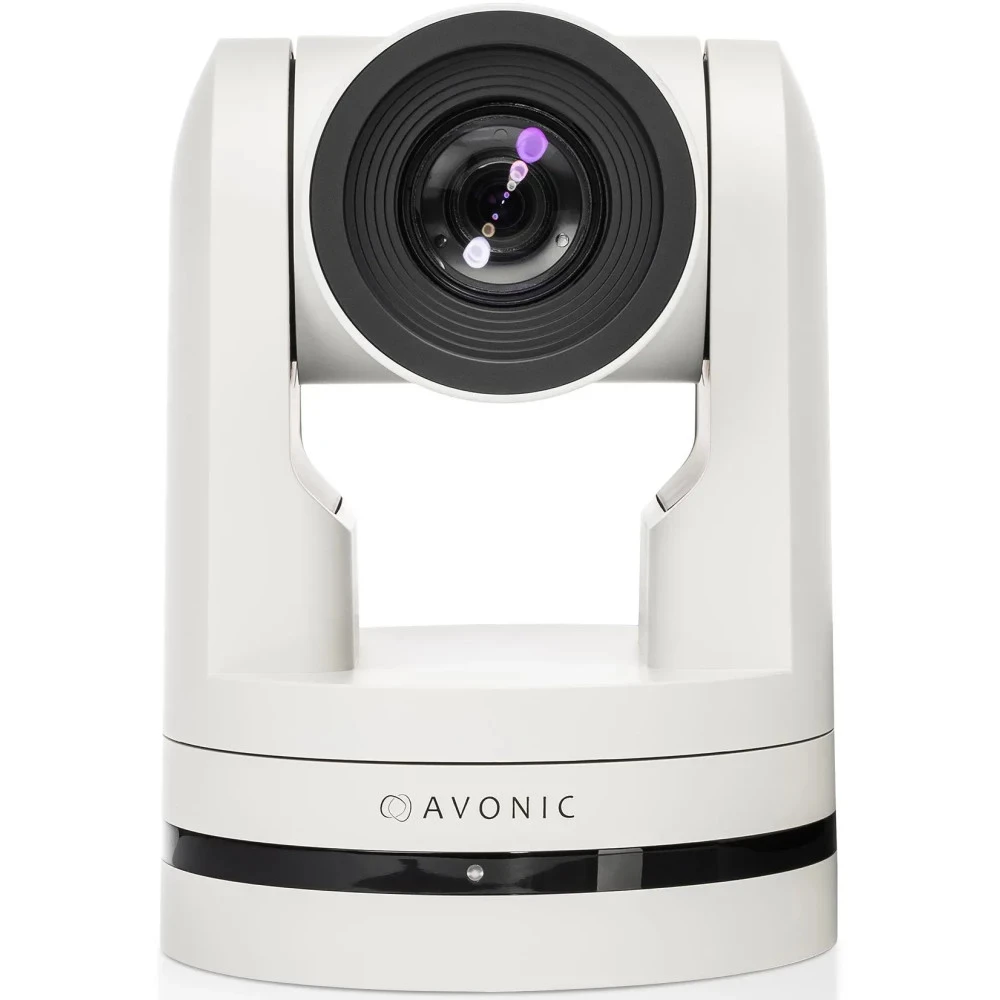 IP видеокамера Avonic AV-CM70-IP-W Настольная, Внутренней установки, Проводная, Вариофокальный объектив, 4.42 ~ 88.5 мм, 1/3", 2 Мп ~ 1920×1080 Full HD