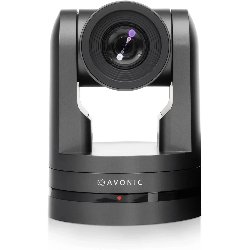 IP видеокамера Avonic AV-CM70-IP-B PTZ-поворотная, Внутренней установки, Проводная, Моторизованный объектив, 2 Мп ~ 1920×1080 Full HD