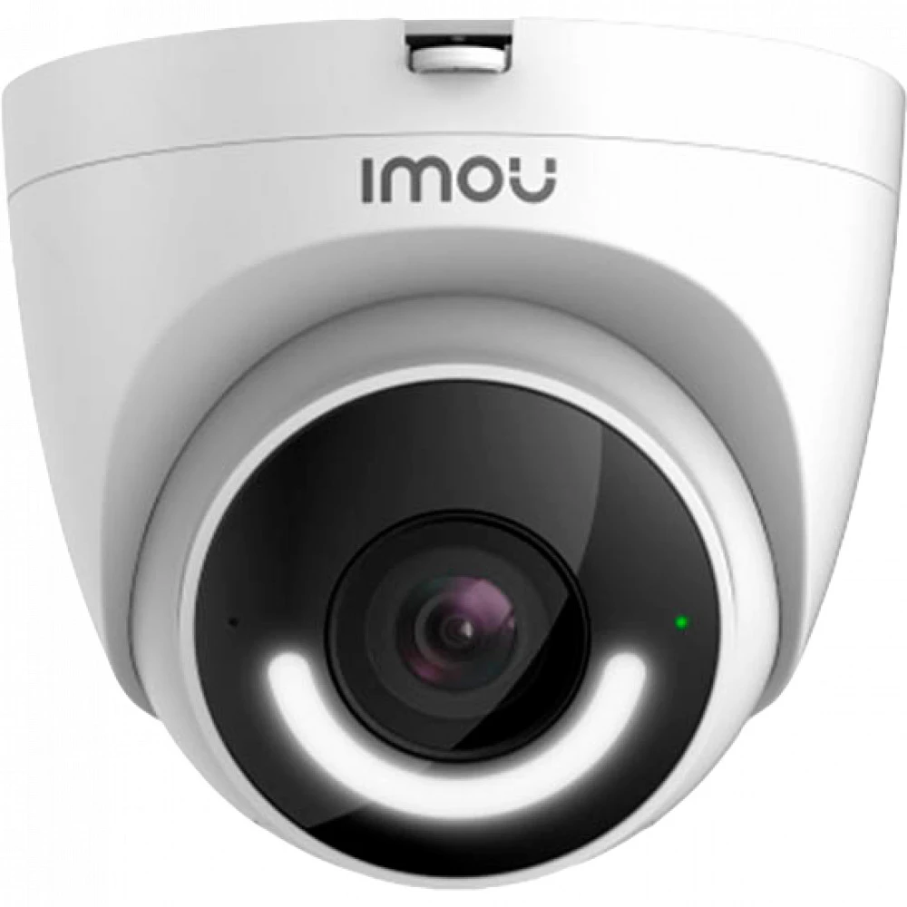 IP видеокамера IMOU Turret IPC-T26EP-0360B-IMOU Купольная, Уличная, Проводная, Фиксированный объектив, 3.6 мм, 1/2.7", 2 Мп ~ 1920×1080 Full HD