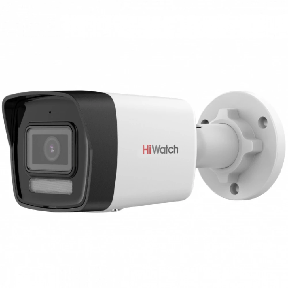 IP видеокамера HiWatch DS-I250M(C)(2.8 MM) Цилиндрическая, Уличная, Проводная, Фиксированный объектив, 2.8 мм, 1/2.9", 2 Мп ~ 1920×1080 Full HD