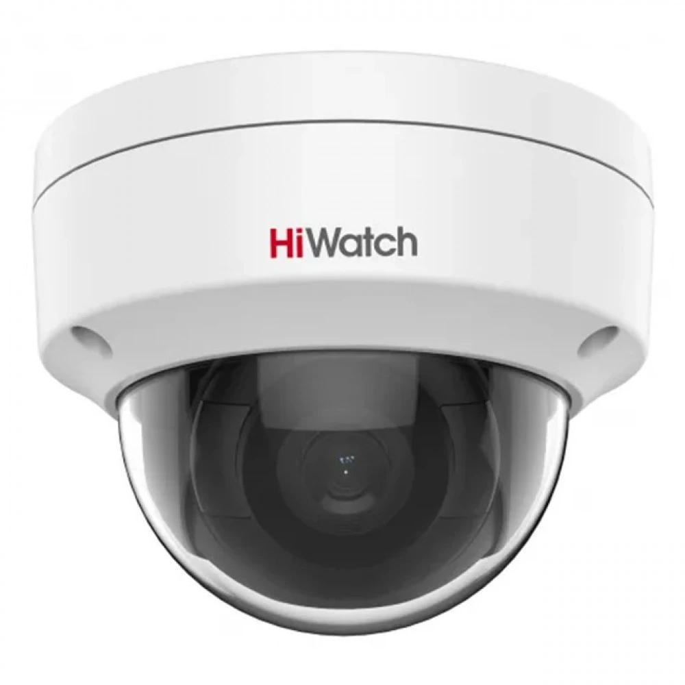 IP видеокамера HiWatch DS-I202(E)(4MM) Купольная, Уличная, Проводная, Фиксированный объектив, 2.8 мм, 1/2.9", 2 Мп ~ 1920×1080 Full HD