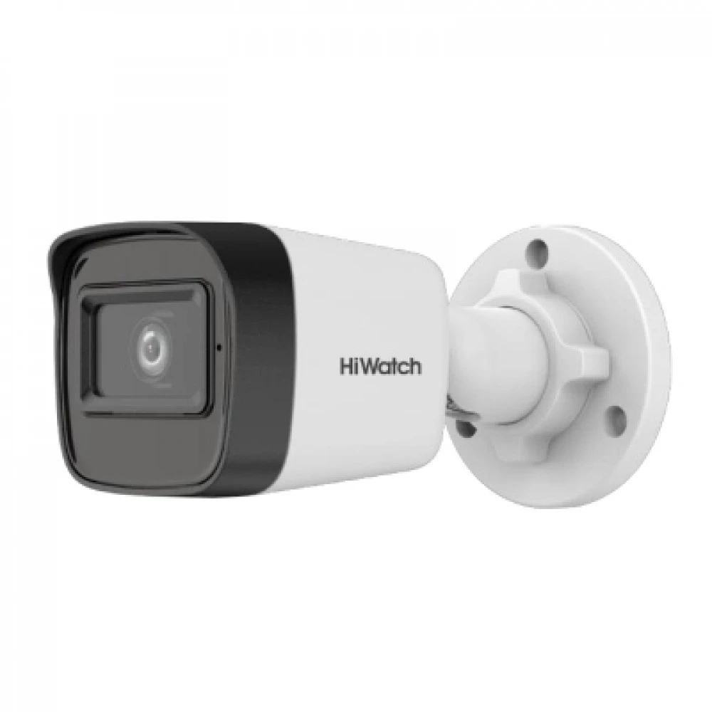 IP видеокамера HiWatch IPC-B020(C) (2.8mm) Цилиндрическая, Уличная, Проводная, Фиксированный объектив, 2.8 мм, CMOS, 2 Мп ~ 1920×1080 Full HD