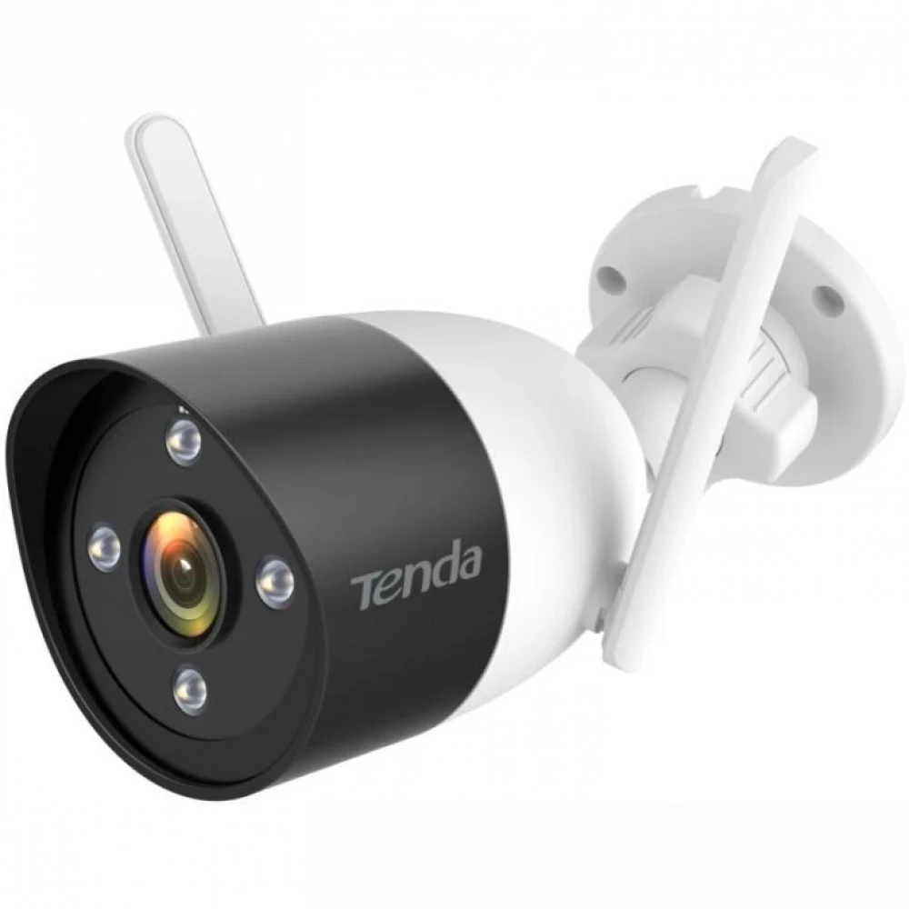 IP видеокамера TENDA CT3-WCA Цилиндрическая, Уличная, WiFi + Ethernet, Фиксированный объектив, 4 мм, CMOS, 2 Мп ~ 1920×1080 Full HD