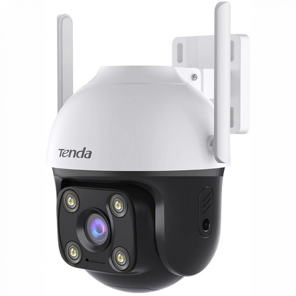 IP видеокамера TENDA CH7-WCA Купольная, Уличная, WiFi + Ethernet, Фиксированный объектив, 4 мм, CMOS, 4 Мп ~ 2560×1440 Quad HD
