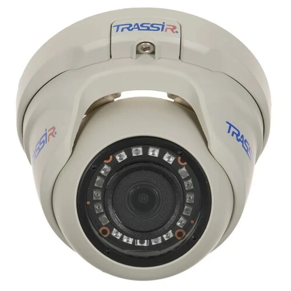 IP видеокамера Trassir TR-D4S5 Купольная, Уличная, Проводная, Фиксированный объектив, 2.8 мм, 1/2.7", 4 Мп ~ 2688×1520