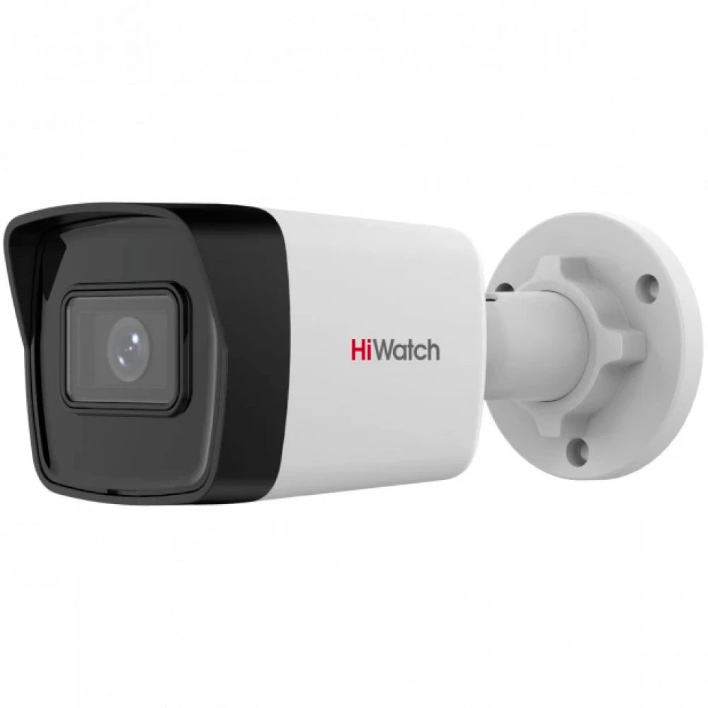 IP видеокамера HiWatch DS-I200(E) 2.8 MM Цилиндрическая, Уличная, Проводная, Фиксированный объектив, 2.8 мм, 1/2.9", 2 Мп ~ 1920×1080 Full HD