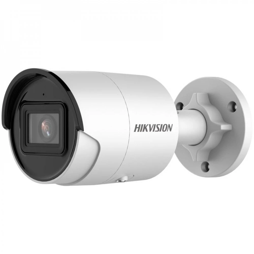 IP видеокамера Hikvision DS-2CD2063G2-IU Цилиндрическая, Уличная, Проводная, Фиксированный объектив, 2.8 мм, 1/2.4", 6 Мп ~ 3200x1800
