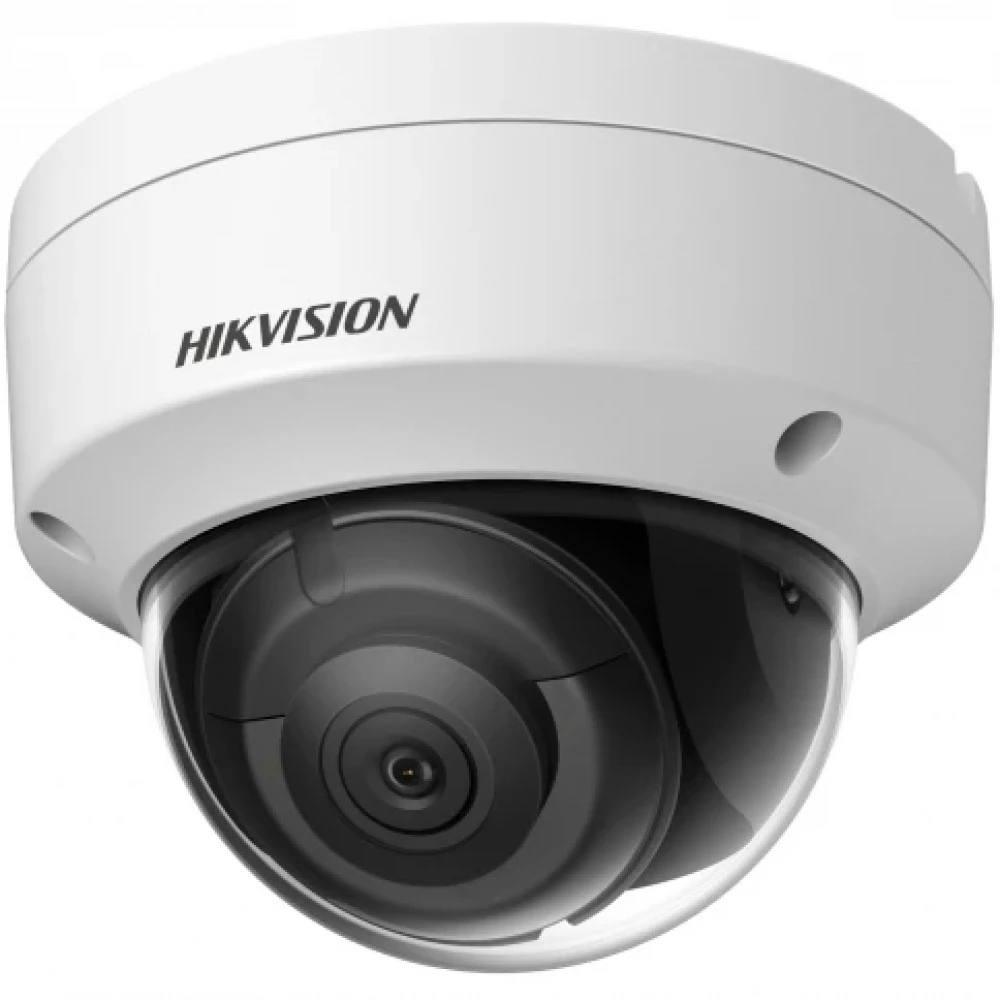 IP видеокамера Hikvision DS-2CD2123G2-IS(D) (2.8мм) Купольная, Уличная, Проводная, Фиксированный объектив, 2.8 мм, 1/2.8", 2 Мп ~ 1920×1080 Full HD