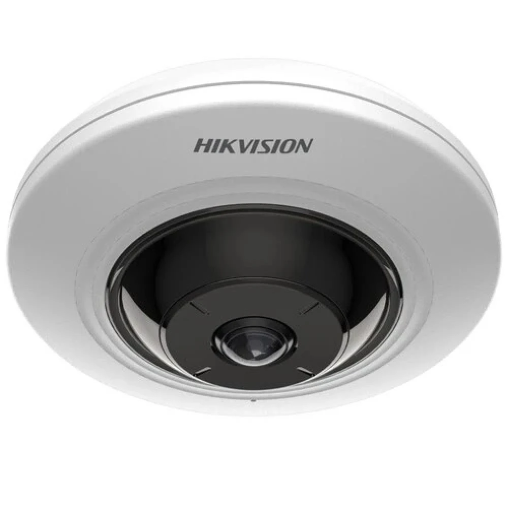 IP видеокамера Hikvision DS-2CD2955G0-ISU Рыбий глаз, Внутренней установки, Проводная, Фиксированный объектив, 1.05 мм, 1/2.7", 5 Мп ~ 2560×1920