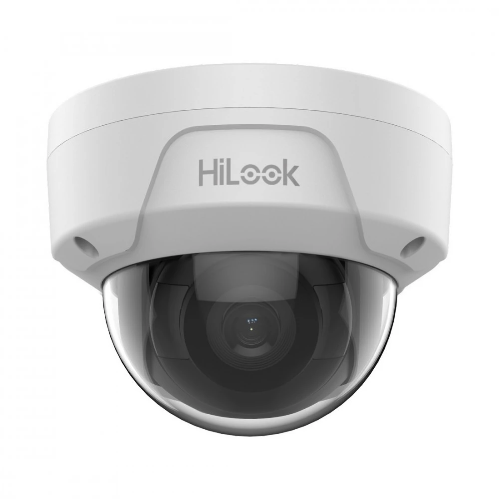 IP видеокамера HiLook IPC-D121HE-UC Купольная, Уличная, Проводная, Фиксированный объектив, 1/2.8", 2 Мп ~ 1920×1080 Full HD