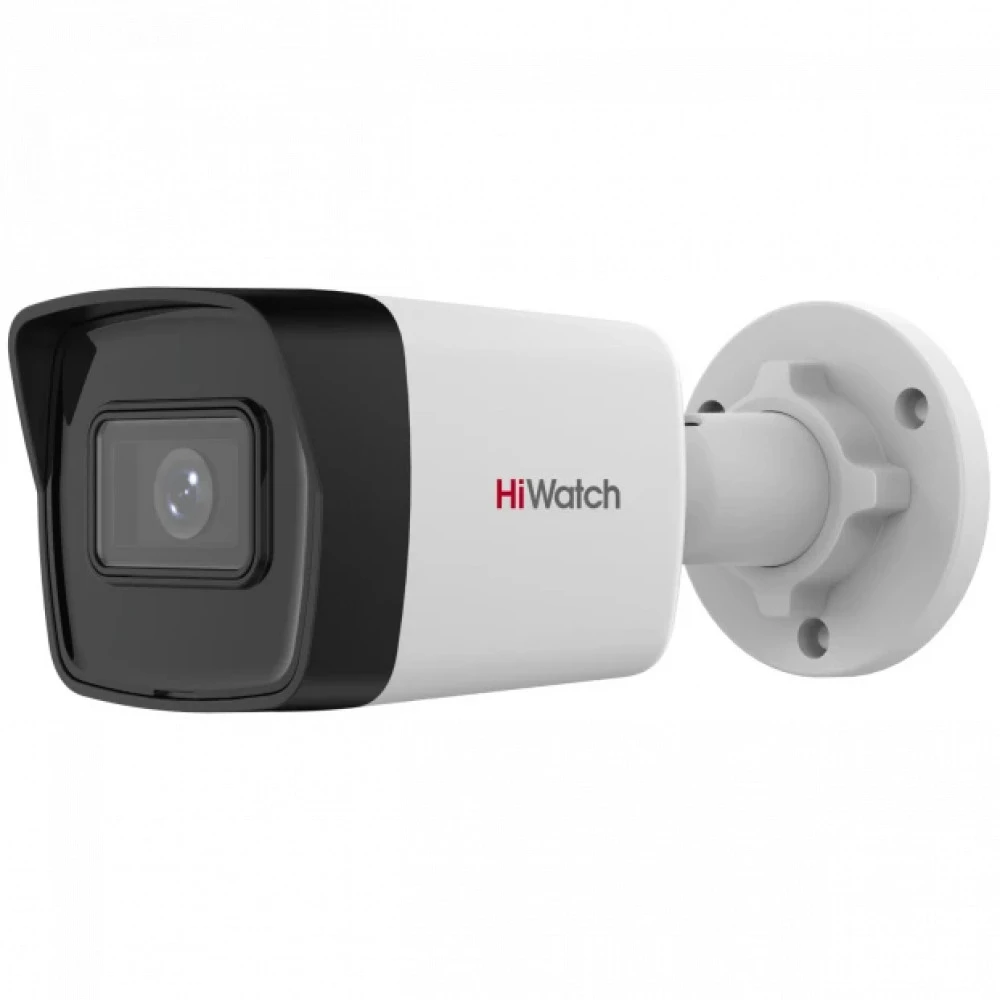 IP видеокамера HiWatch IPC-B020(С)(2.8mm) Цилиндрическая, Уличная, Проводная, Фиксированный объектив, 2.8 мм, 1/2.9", 2 Мп ~ 1920×1080 Full HD