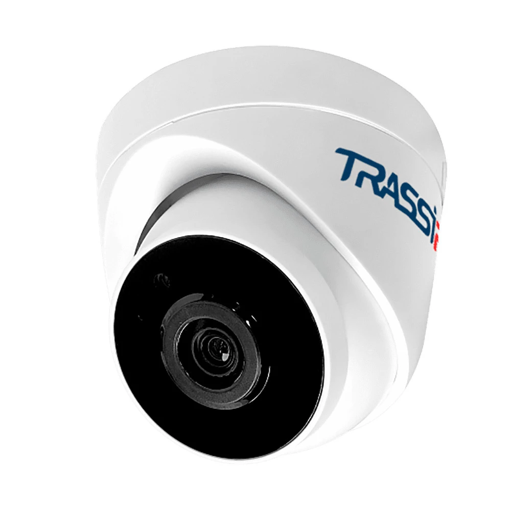 IP видеокамера Trassir TR-D4S1 Купольная, Уличная, Проводная, Фиксированный объектив, 3.6 мм, 1/2.7", 4 Мп ~ 2688×1520