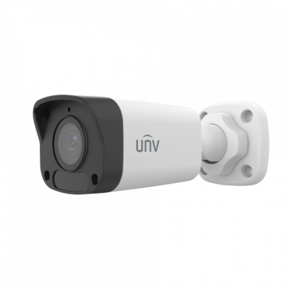 IP видеокамера UNIVIEW IPC2124LB-AF28-A2 Цилиндрическая, Уличная, Проводная, Фиксированный объектив, 2.8 мм, 1/3", 4 Мп ~ 2560×1440 Quad HD