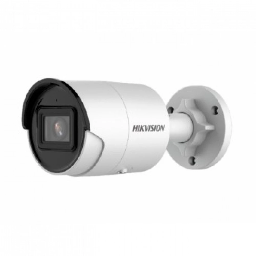 IP видеокамера Hikvision DS-2CD2023G2-IU(4mm)(D) DS-2CD2023G2-IU(4MM)(D) Цилиндрическая, Уличная, Проводная, Фиксированный объектив, 4 мм, 1/2.8", 2 Мп ~ 1920×1080 Full HD