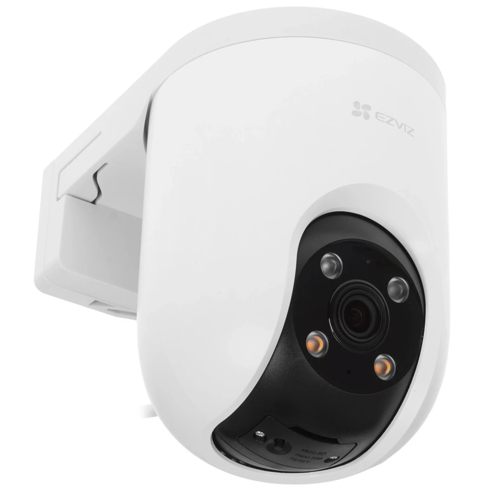IP видеокамера EZVIZ H8c 4G CS-H8C-R200-1K3KFL4GA PTZ-поворотная, Уличная, 4G-Модуль, Фиксированный объектив, 4 мм, 1/2.8", 3 Мп ~ 2304x1296